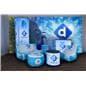 custom blow up stool with cover for trade shows