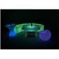 pair modern LED glow coffee table with seating