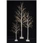 Lighted birch tree with 16.5 inch power cord 