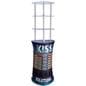 Promotion Graphic Tower Display with Shelving