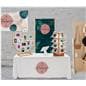 Tabletop circular grid with highly portable design