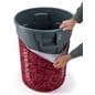 Printed 32-Gal Trash Barrel Cover with Contour Fit