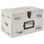 Wooden wedding card box with distressed finish 