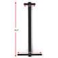 Wall mount easel for large format canvases and prints 