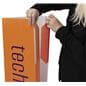 Triangle marketing bollard cover ships flat
