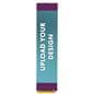 Triangle marketing bollard cover has 3 sides for messaging opportunities