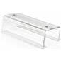 Adjustable acrylic cubicle name plate holder made with clear plastic