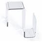 slide-on cube mount acrylic hanging hook