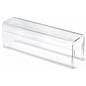 Acrylic partition name plate display for office use