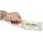 reusable cubicle name plate holder