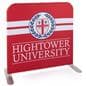 Tension fabric cafe style banner with single sided graphics