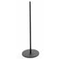 Single Black Exhibit Stanchion