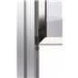 Secure stanchion post and panel advertising system barrier