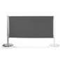 Expansion for stanchion post and panel advertising system