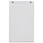 Acrylic sign holder with frameless design