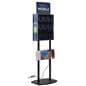 Public charging kiosk holds 8 devices 