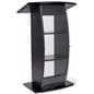 Clear replacement panel for FLCT series lecterns features lightweight design