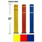 Bollard with spring base and 3 color choices