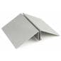 Silver Double Sided Sign Holder For Posters .5"-1.5" Thick