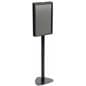 11" x 17" Contemporary Sign Stand, Double Sided