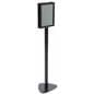 8.5” x 11” Modern Sign Stand with Steel Base