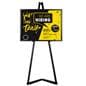 Adjustable floor standing folding easel 