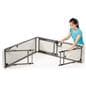 adjustable height folding tables