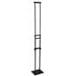 Free standing poster holder secure sign brackets