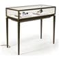Modern Jewelry Display Table with Pull-Out Deck