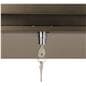 Locking Modern Jewelry Display Table