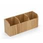 Pine wood stirrer dispenser straw caddy