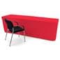 Lightweight trade show table throws weigh 3.30 pounds