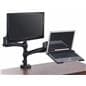 Desk Mount Dual Monitor Arm for Flat Screens