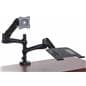 Steel Desk Mount Dual Monitor Arm