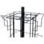 Postcard Carousel | 12 Horizontal Pockets | Displays2Go