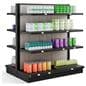 retail gondola shelving for product display
