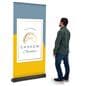 Trade show graphics with single sided graphics