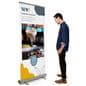 Custom printed retractable banners with single sided custom printing 