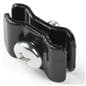 Black Gridwall Connector with Glossy Finish