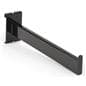Glossy black 12" square tube gridwall faceout 