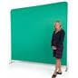 Green screen backdrop panel with matted finish