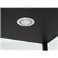Glass Tower Cabinet with LED Spotlights