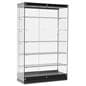 Modern LED showcase with frameless design