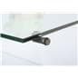All Glass LED Showcase, 16" Shelf Depth