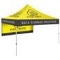 Portable canopy tent backwall fits 10 x 10 tents