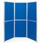 Contemporary freestanding modular display boards