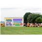 PVC banner suitable for outdoor use