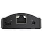 External mini PC stick with Ethernet and headphone jack port