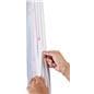 Double sided replacement graphic for HEXBWALLSS_Hexagonal pop up display with easy zip closure 