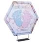 Full color double sided replacement graphic for HEXBWALLSS_Hexagonal pop up display